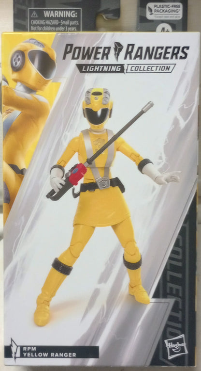 Power Rangers Lightning Collection - RPM Yellow Ranger