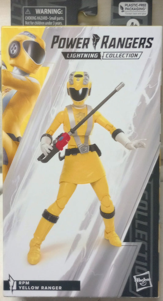 Power Rangers Lightning Collection - RPM Yellow Ranger