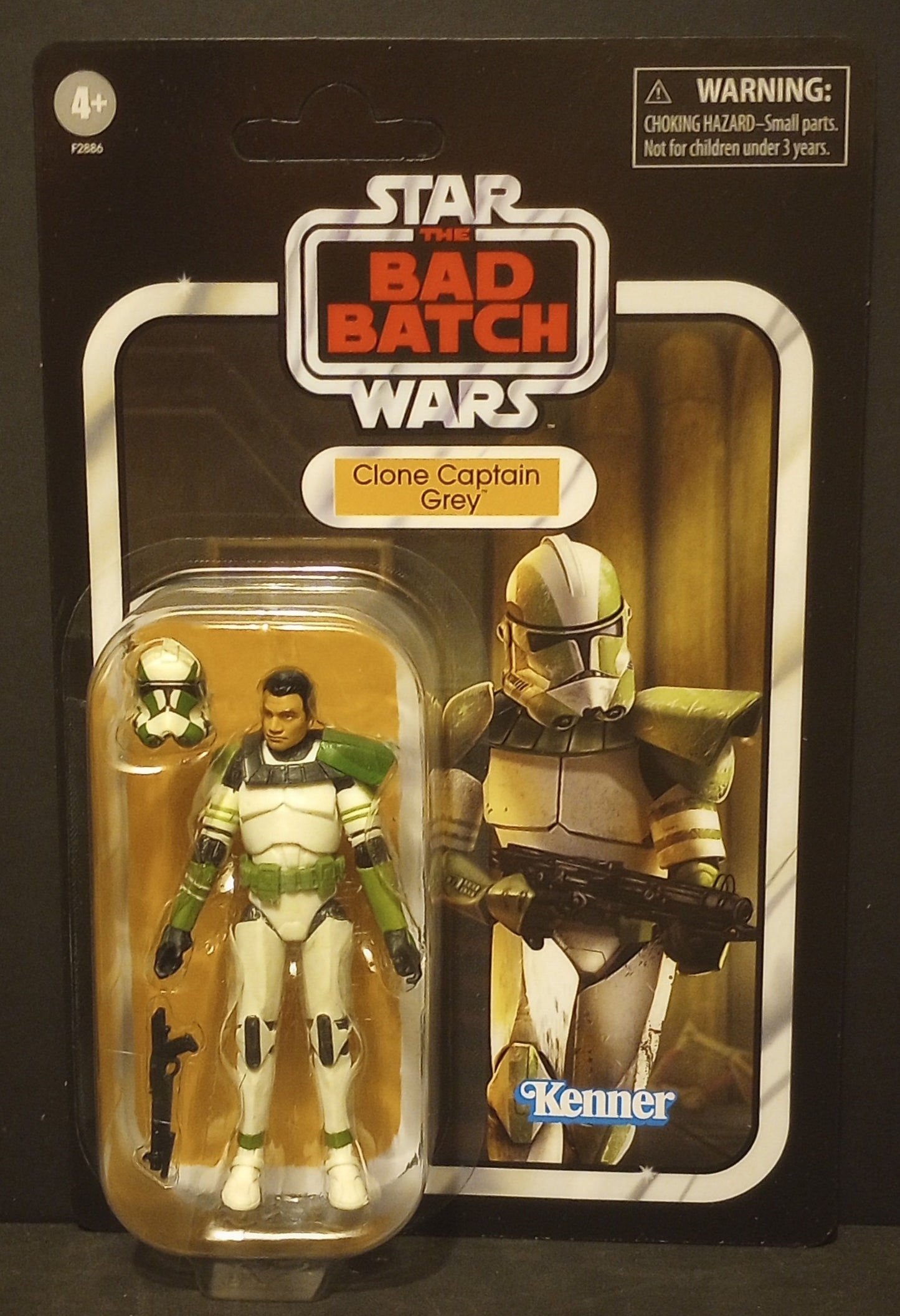 Star Wars - The Vintage Collection - Clone Captain Grey