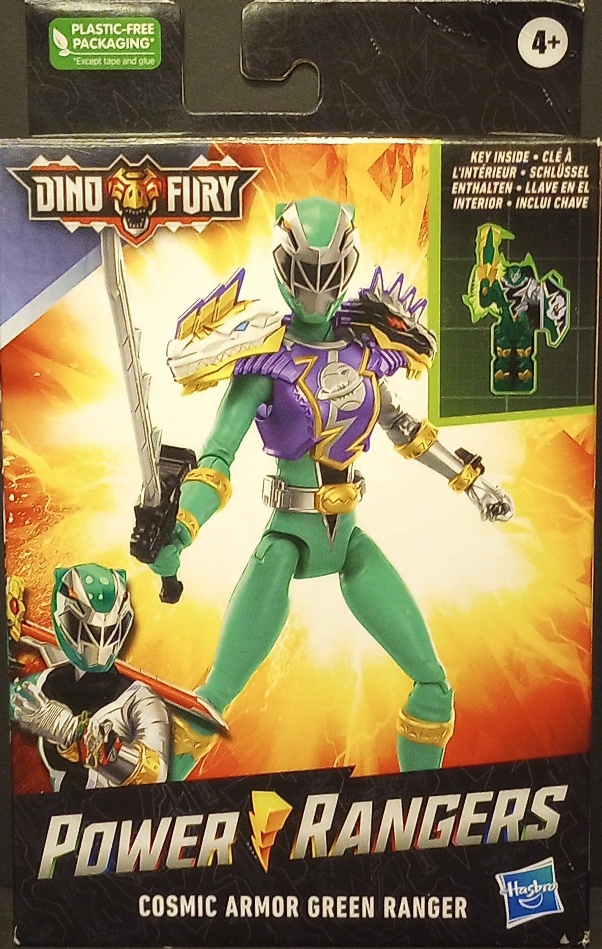 Power Rangers Dino Fury - Cosmic Armor Green Ranger