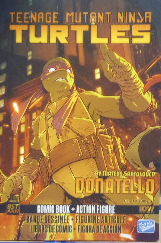 TMNT  - Bst AxN - Donatello w/Comic Book