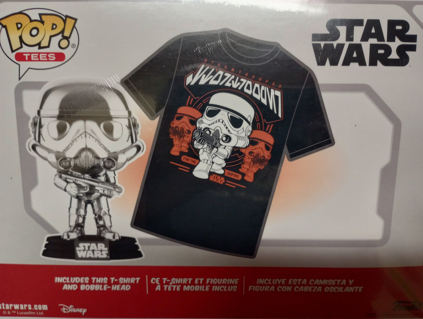 Star Wars - Stormtrooper PoP! & Ltd Ed T-shirt [L]