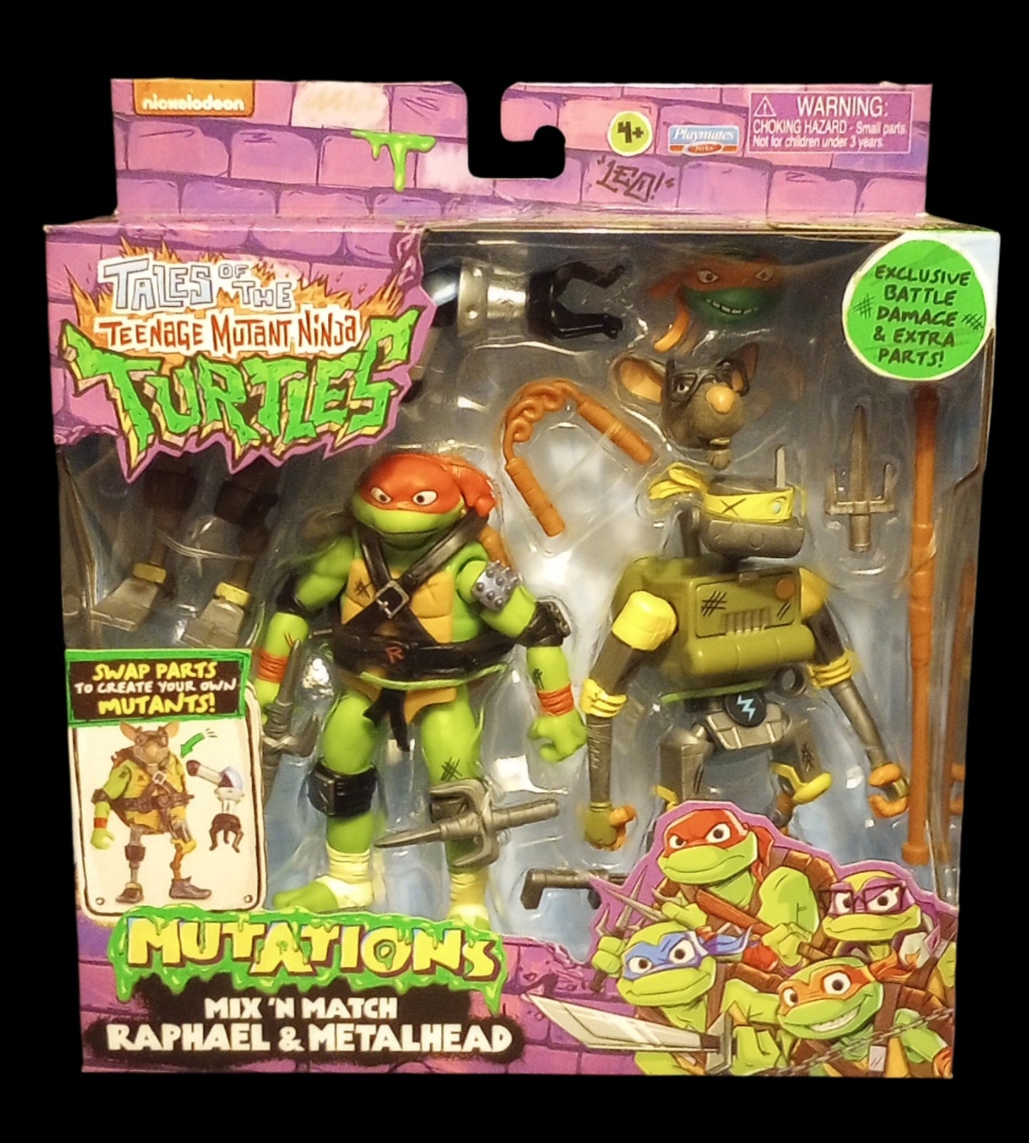 TMNT - Tales of the Teenage Mutant Ninja Turtles - Mutations Raphael & Metalhead