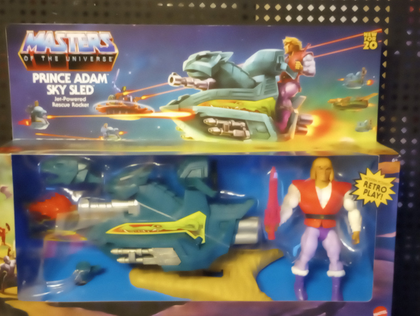 Masters of the Universe - Prince Adam & Sky Sled