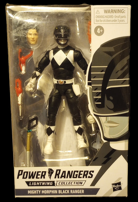 Power Rangers Lightning Collection - Mighty Morphin Black Ranger