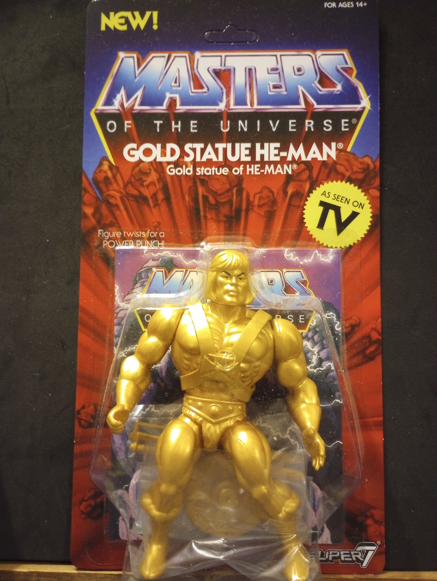 Masters of the Universe - Gold Statue He-Man