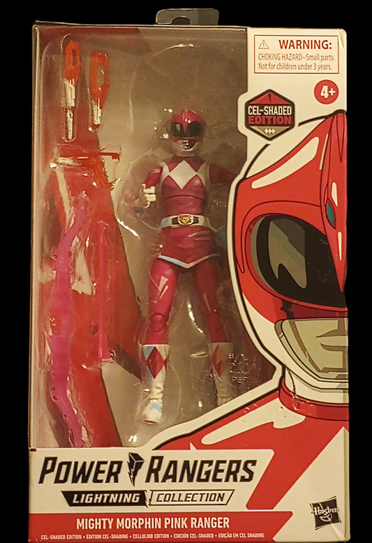 Power Rangers Lightning Collection - Mighty Morphin Pink Ranger [Cell Shaded]